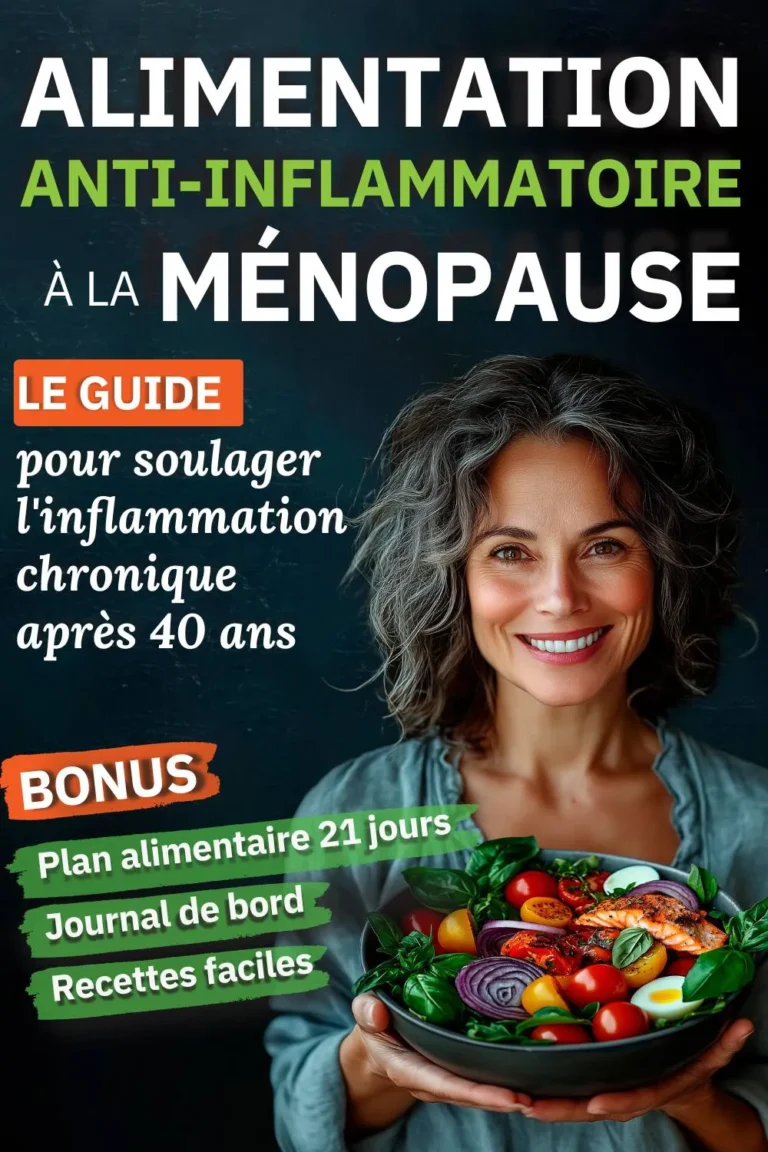 Couverture du Tome 1, Alimentation anti-inflammatoire à la ménopause